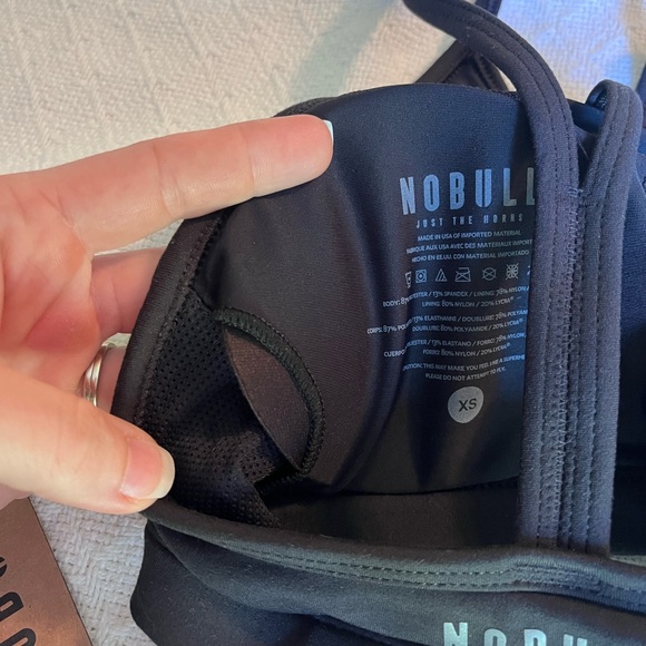 NoBull High Neck Sports Bra XS - Picture 4 of 5